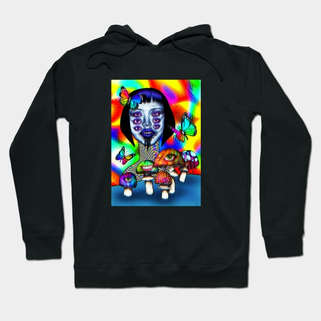 MM.. SHROOMS Hoodie by OLIVER HASSELL